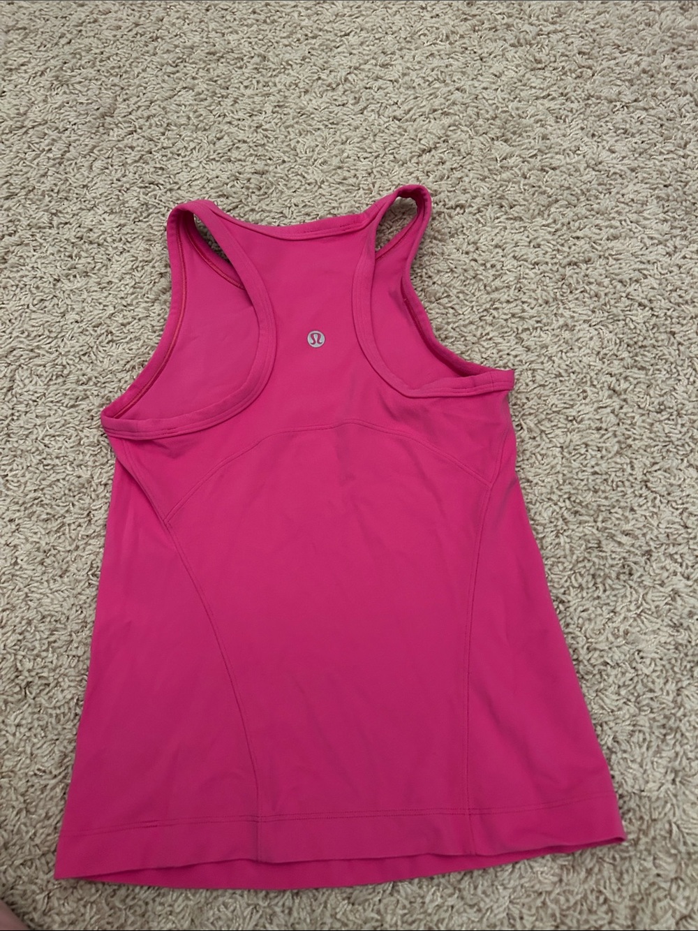 lululemon athletica Vibrant Pink Racerback Tank